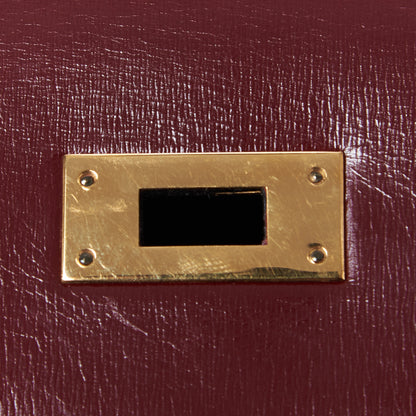 Hermes Box Kelly Sellier 32 Rouge H 20 of 27