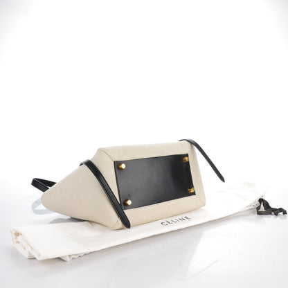 Celine Cotton Canvas Calfskin Mini Belt Bag Black 4 of 8