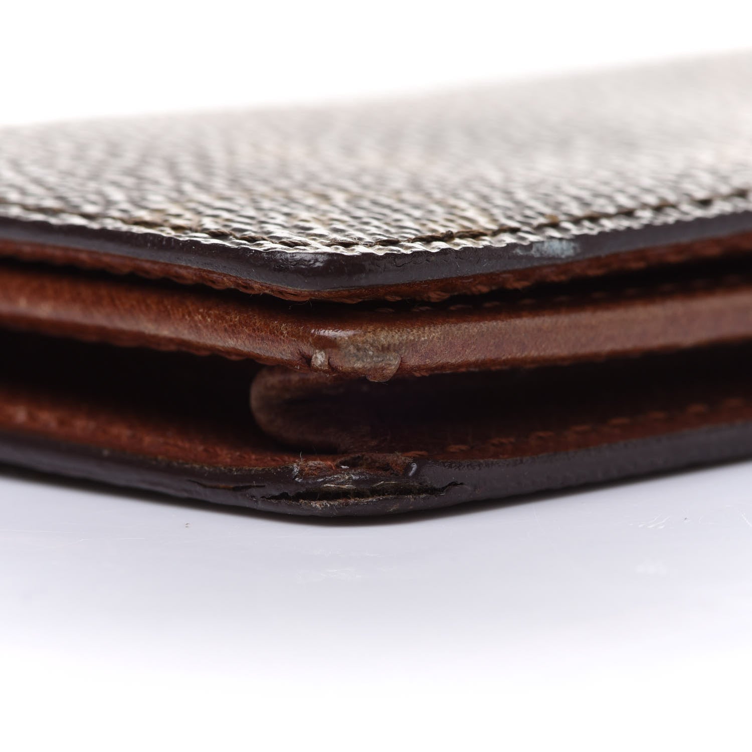 Louis Vuitton Monogram Porte Valeurs Checkbook Wallet 8 of 10