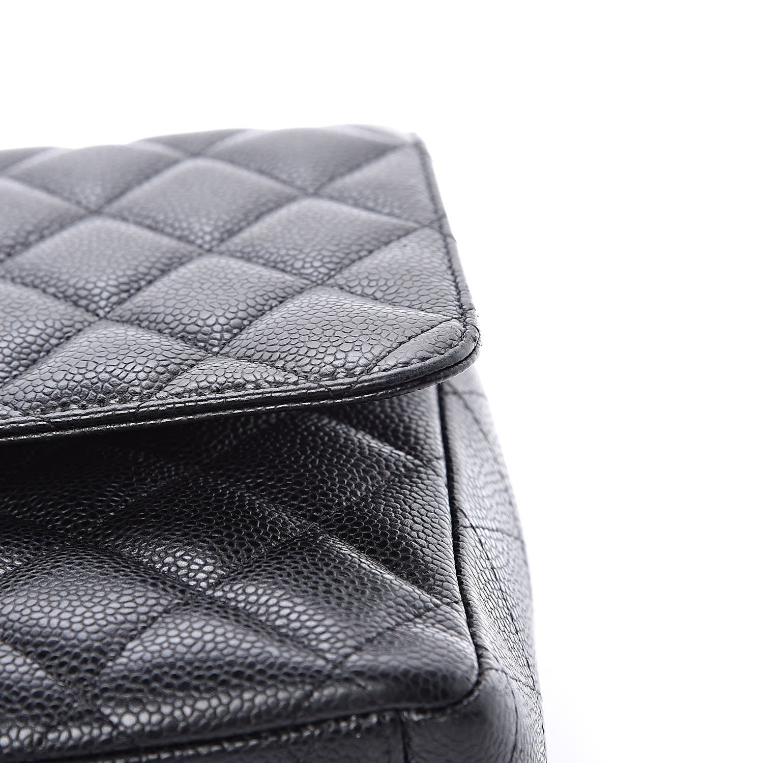 Chanel Caviar Quilted Maxi Double Flap Black 11 of 16