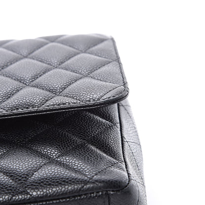 Chanel Caviar Quilted Maxi Double Flap Black 11 of 16