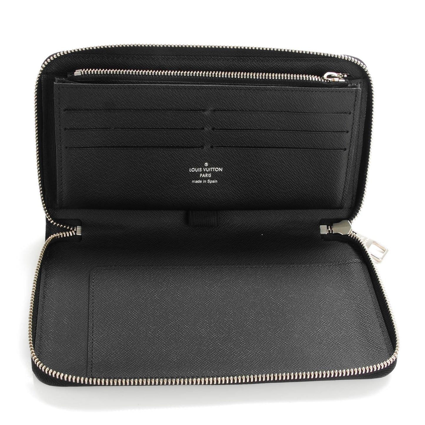 Epi Zippy Organizer Wallet Black