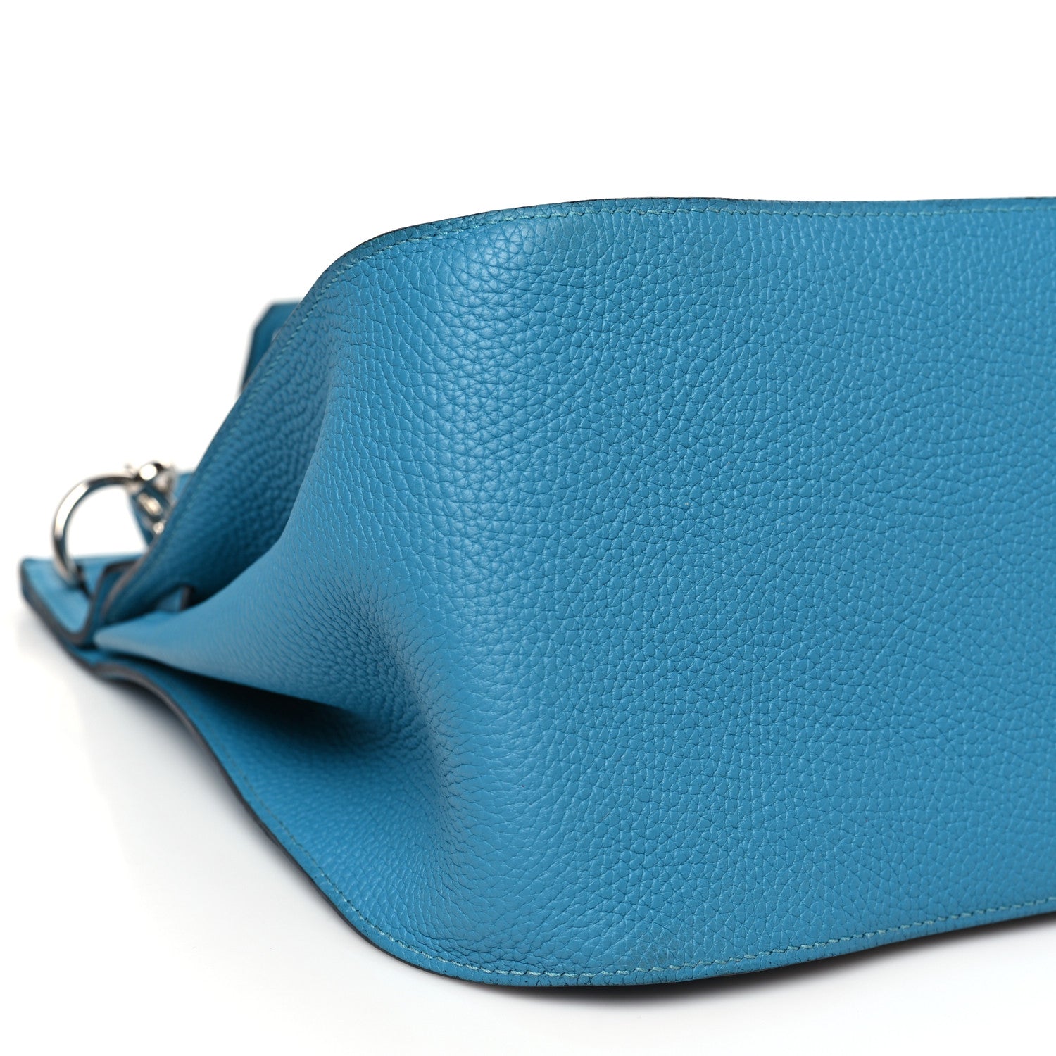 Hermes Taurillon Clemence Jypsiere 31 Turquoise 9 of 10