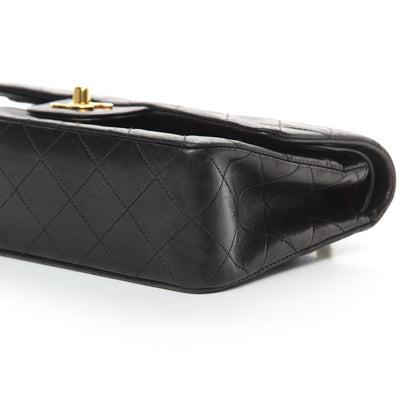 Chanel Lambskin Quilted Small Double Flap Black 12 of 21