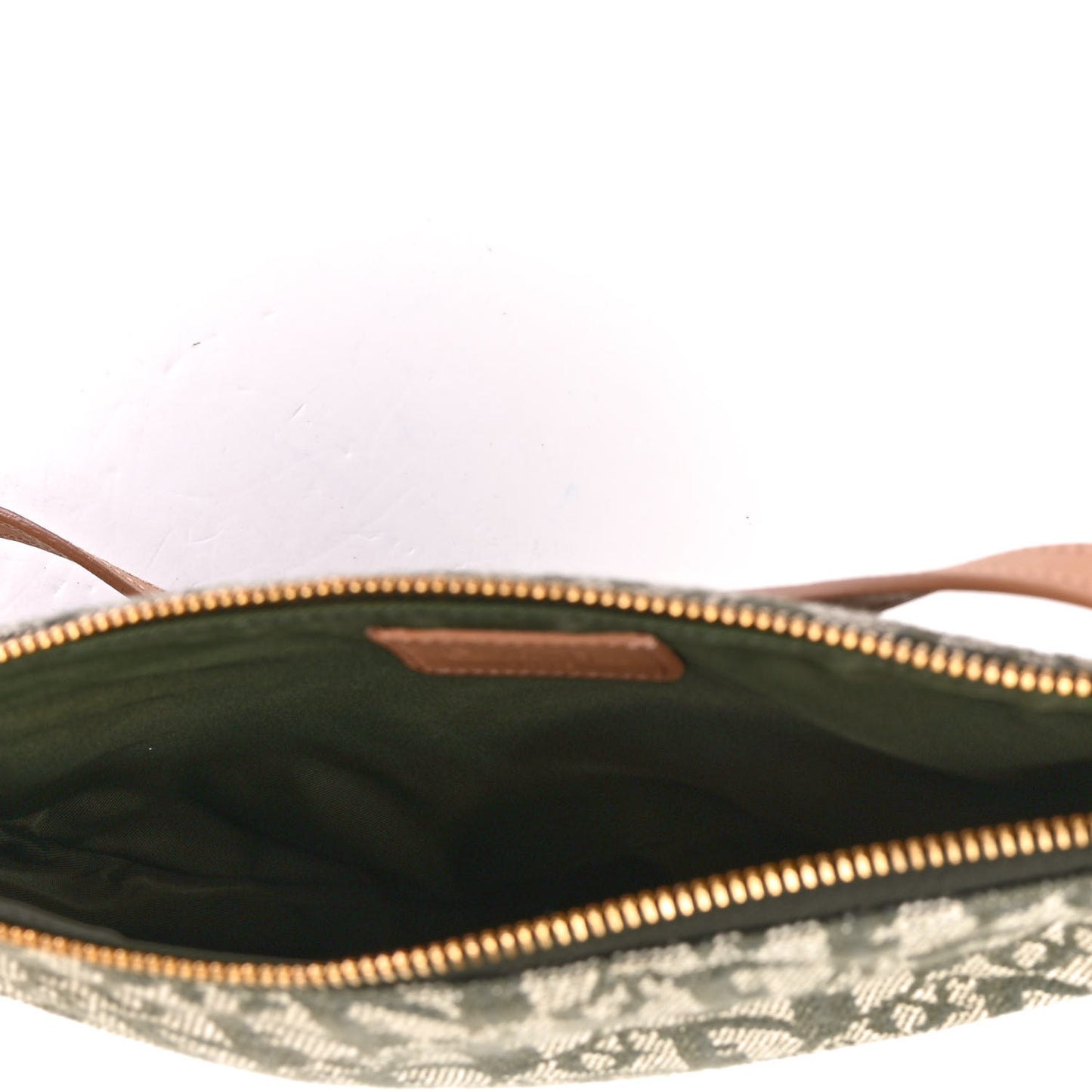 Monogram Mini Saddle Pochette Green