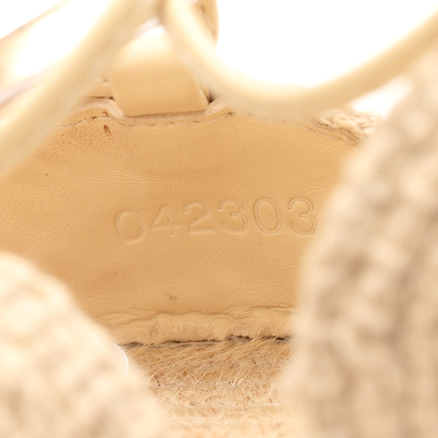 Loewe Raffia Paula's Ibiza Strappy Solar Espadrille Sandals 38 Natural 9 of 9