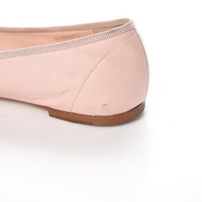 Chanel Lambskin Patent Cap Toe CC Ballerina Flats 40 Rose Clair 19 of 26