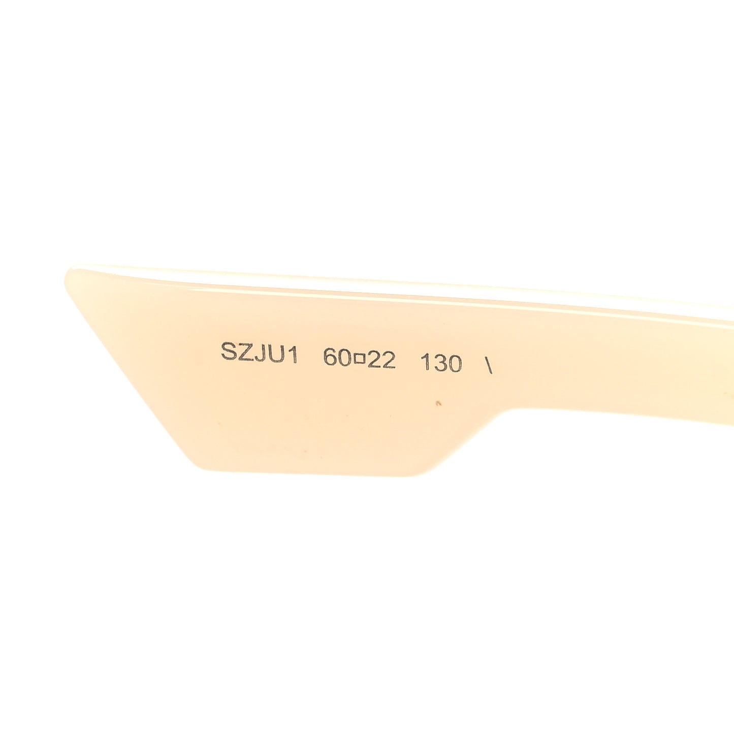 Acetate DiorSo Light 1 Shield Sunglasses Ivory