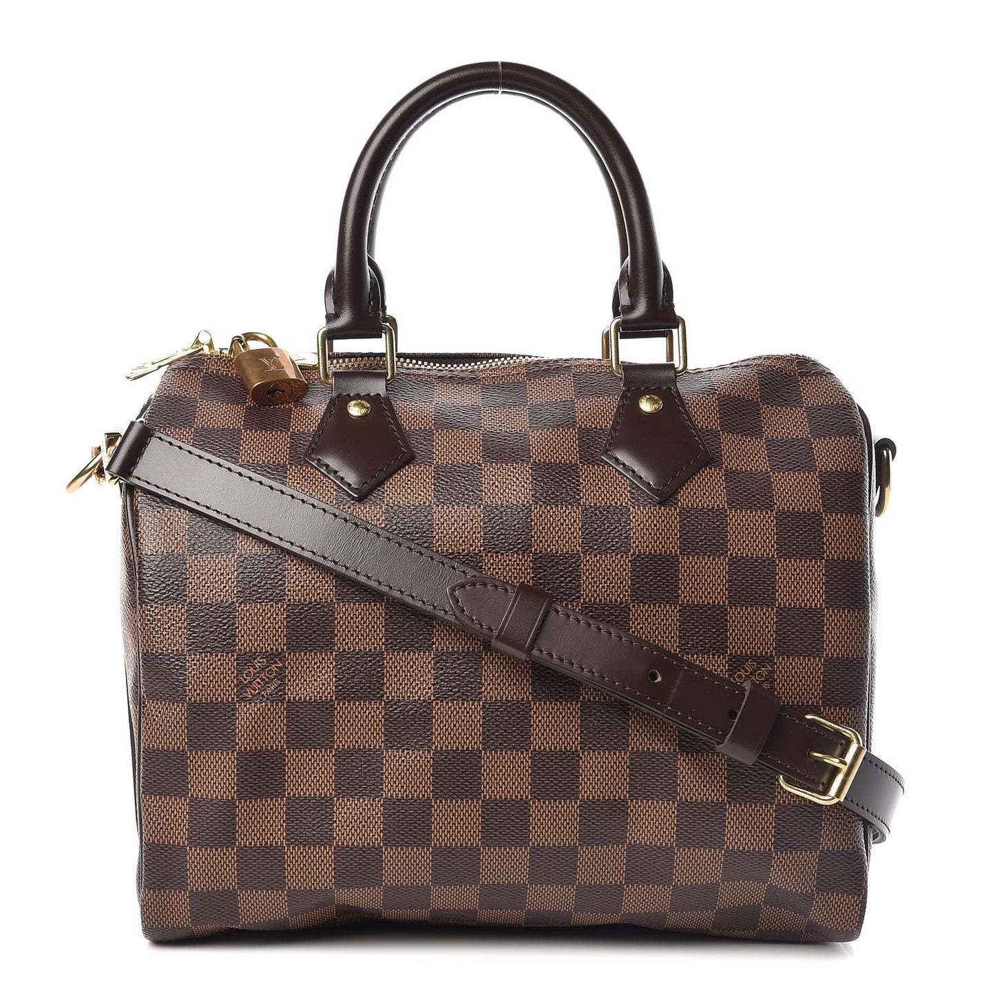 Damier Ebene Speedy Bandouliere 25