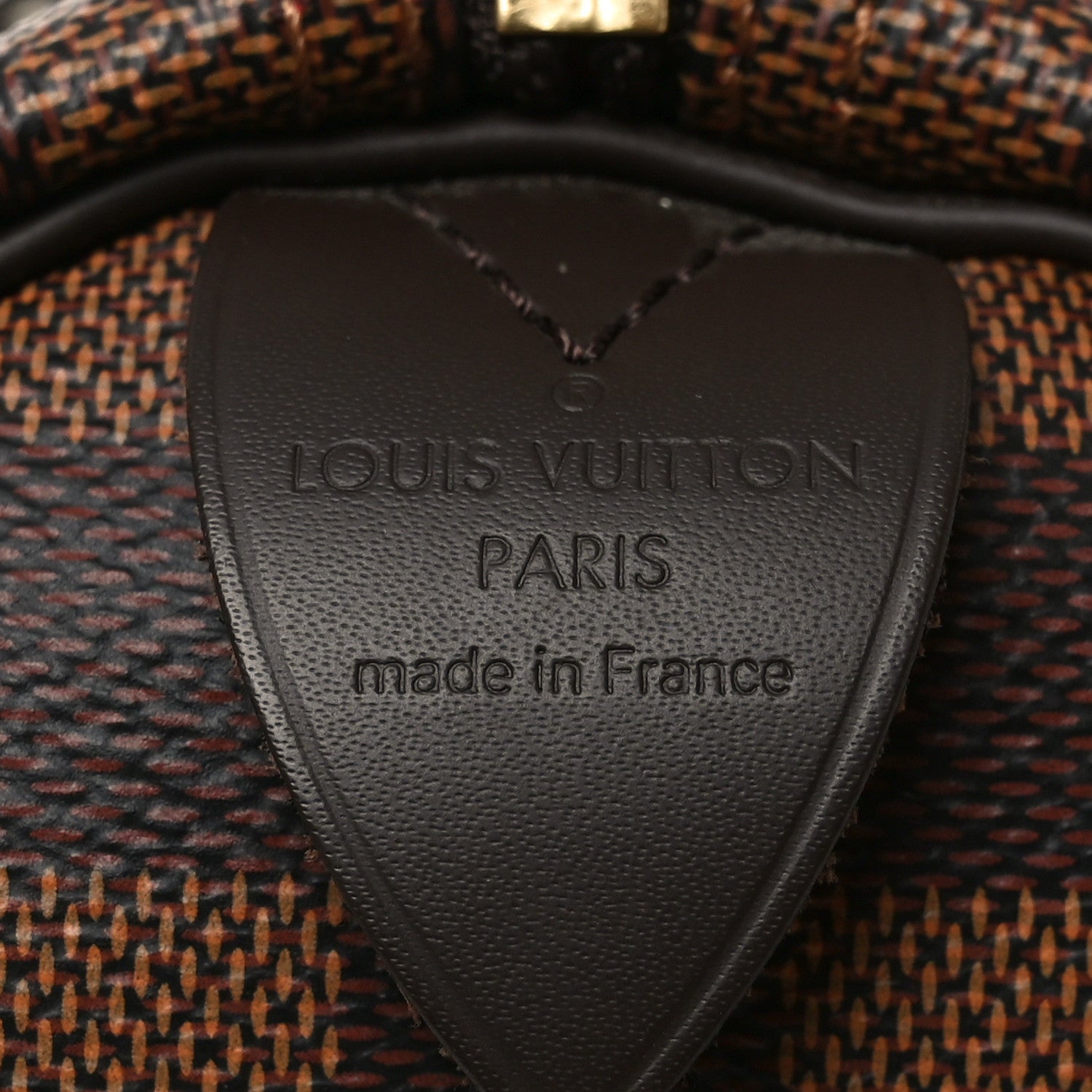 Louis Vuitton Damier Ebene Speedy 30 6 of 9