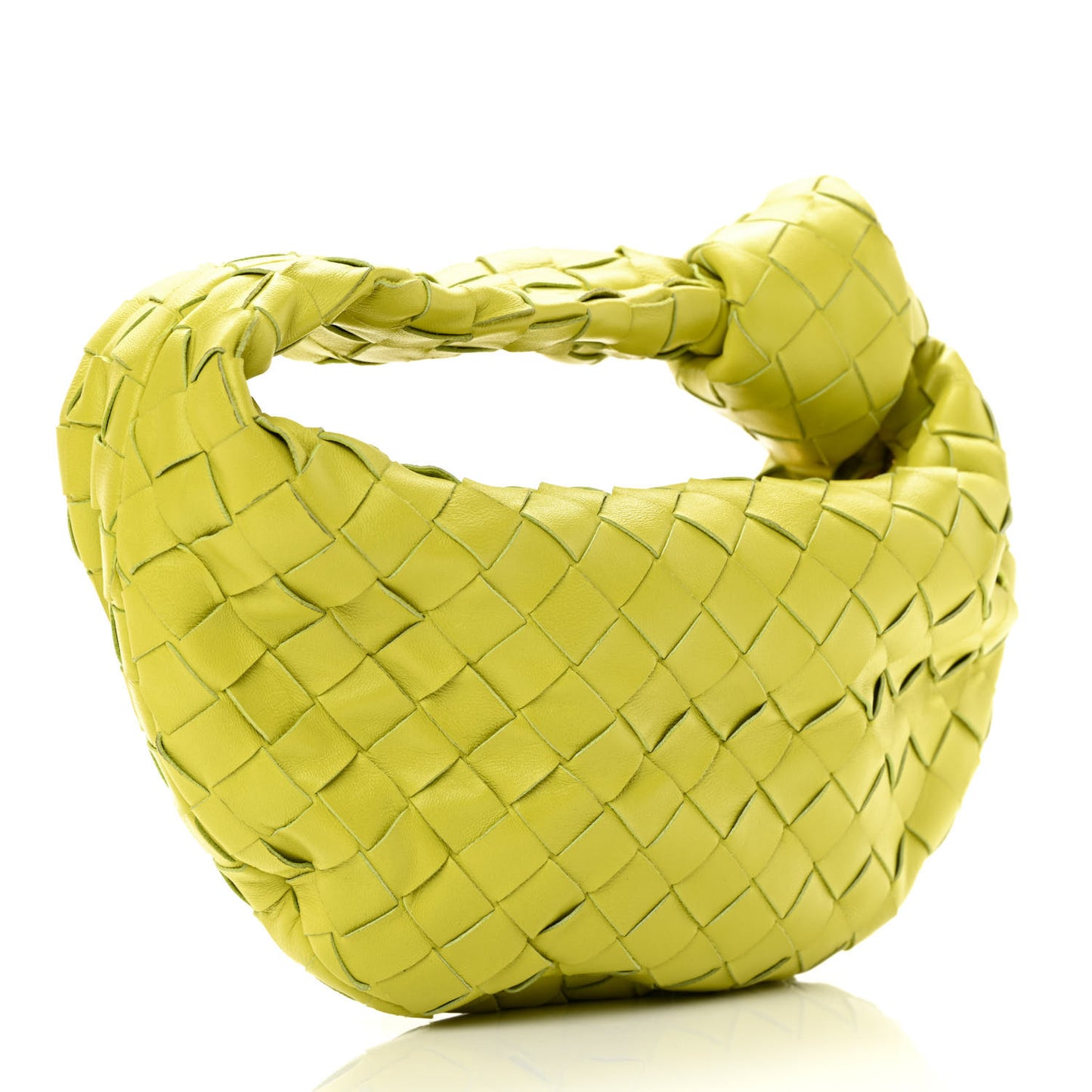 Nappa Intrecciato Mini Jodie Kiwi