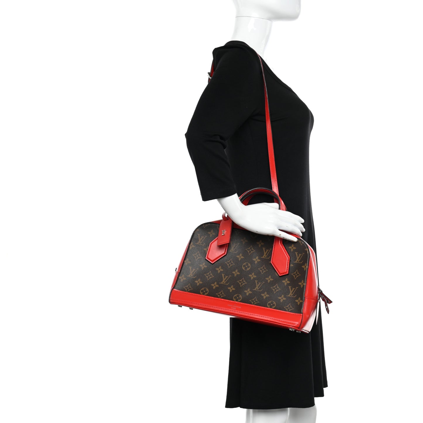 Monogram Dora PM Coquelicot