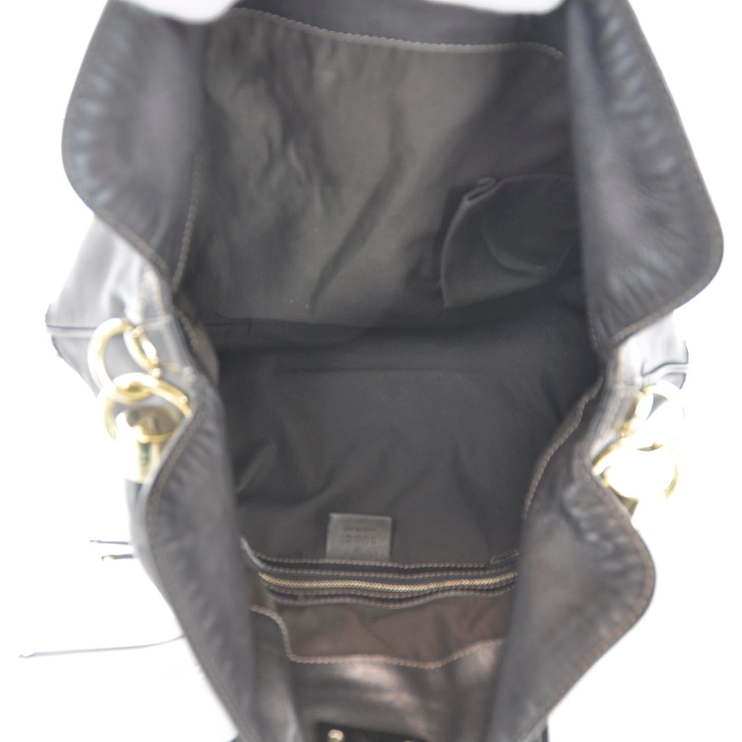 Gucci Leather Medium Indy Brown 11 of 11