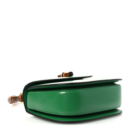 Gucci Boarded Dyana Lux Calfskin Web Small Bamboo 1947 Top Handle Bag Spring Green 4 of 10