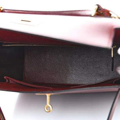 Hermes Box Kelly Sellier 28 Rouge H 5 of 30