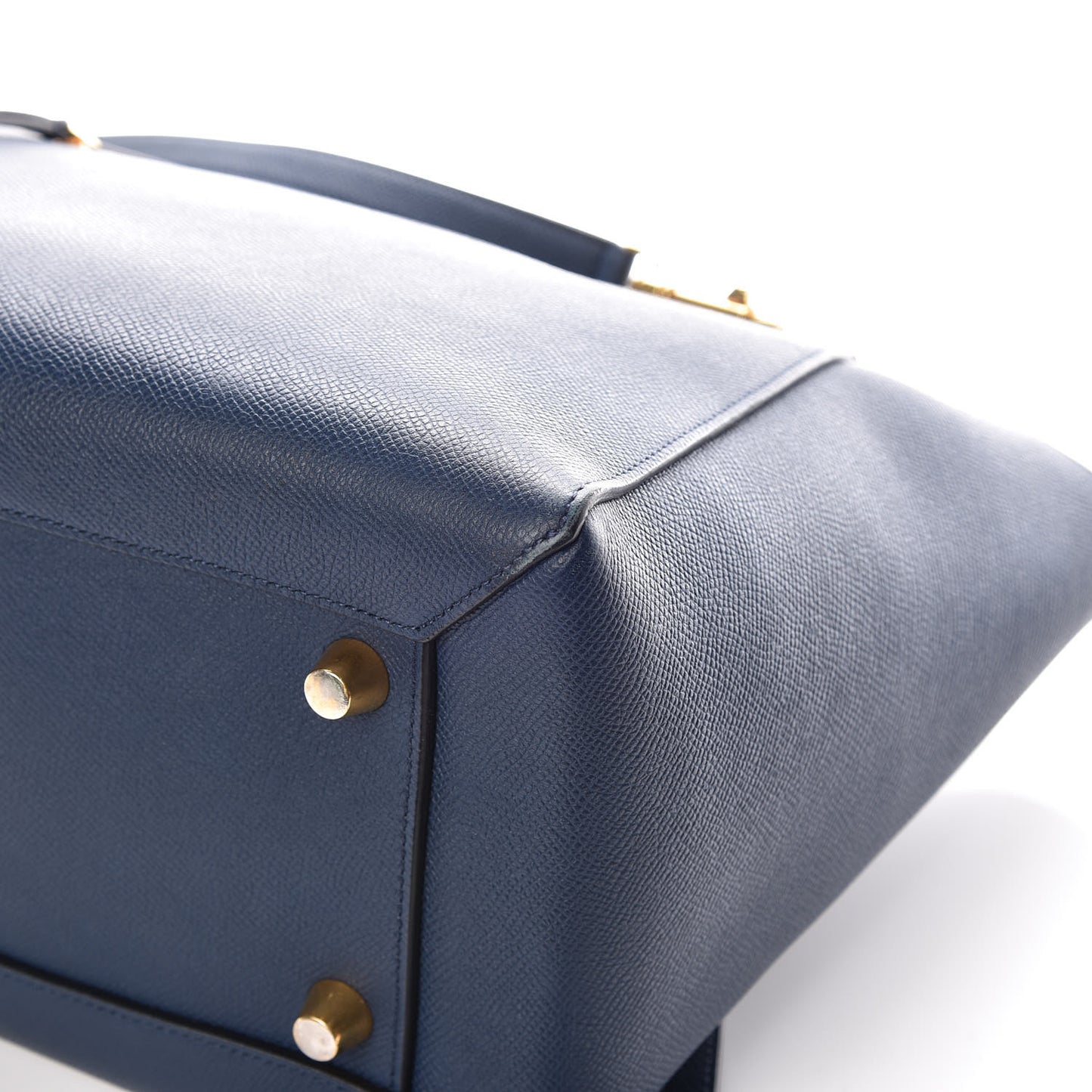 Grained Calfskin Mini Belt Bag Deepsea