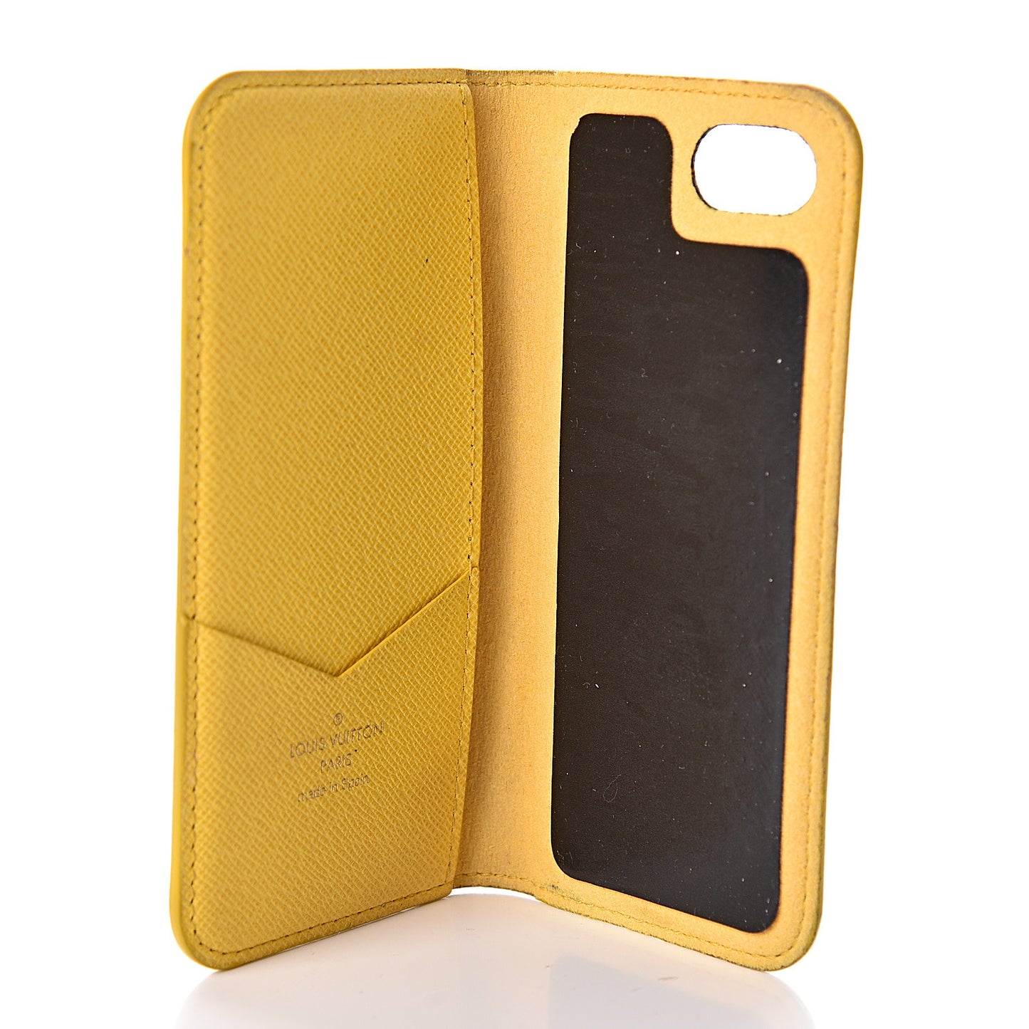 Monogram iPhone 7/8 Folio Case Yellow