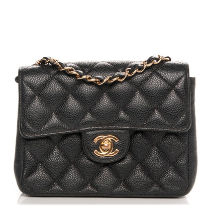 Chanel Caviar Quilted Mini Square Flap Black 1 of 7