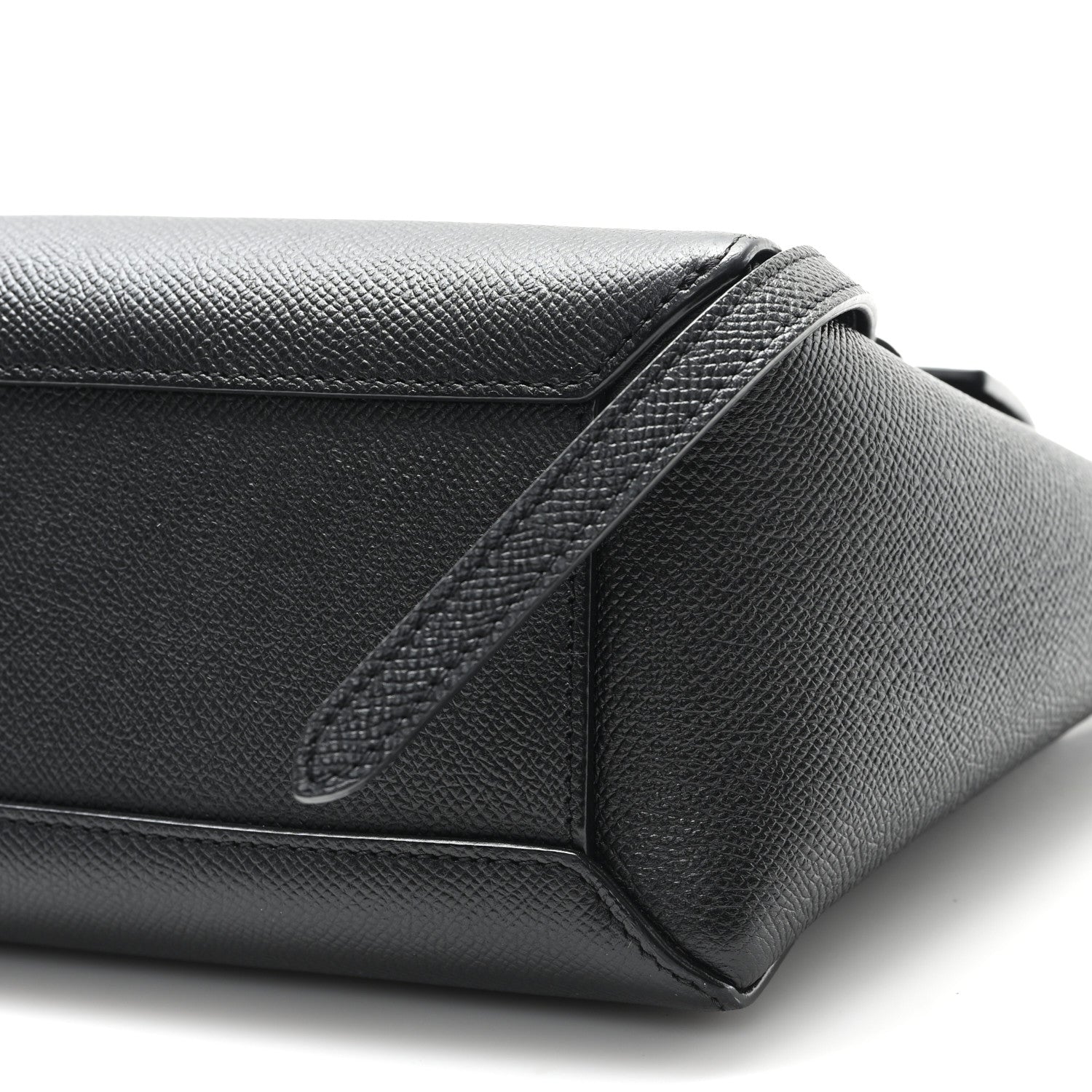Celine Grained Calfskin Nano Belt Bag Black 9 of 10