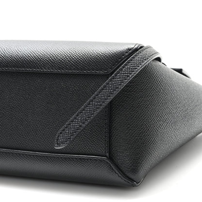 Celine Grained Calfskin Nano Belt Bag Black 9 of 10