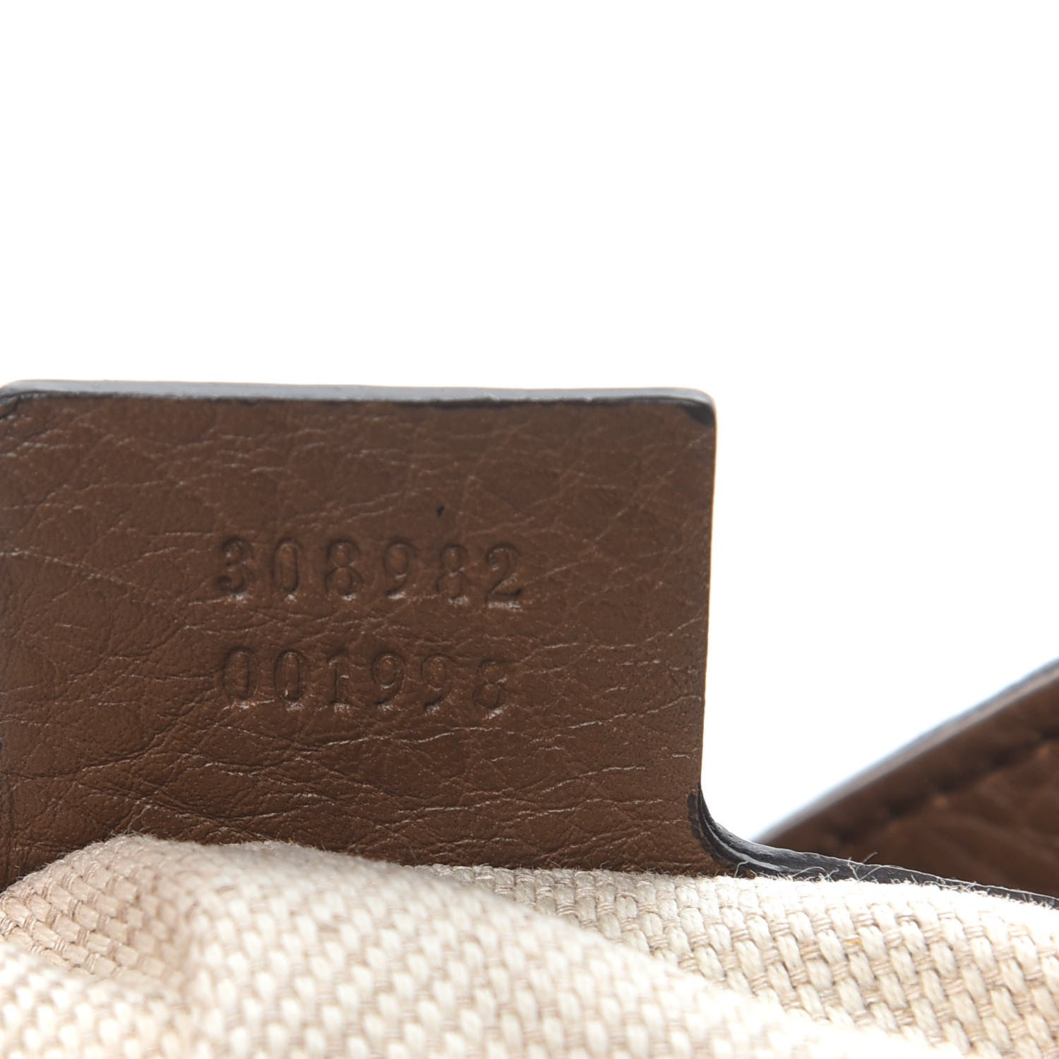 Gucci Pebbled Calfskin Medium Soho Chain Shoulder Bag Maple Brown 7 of 10