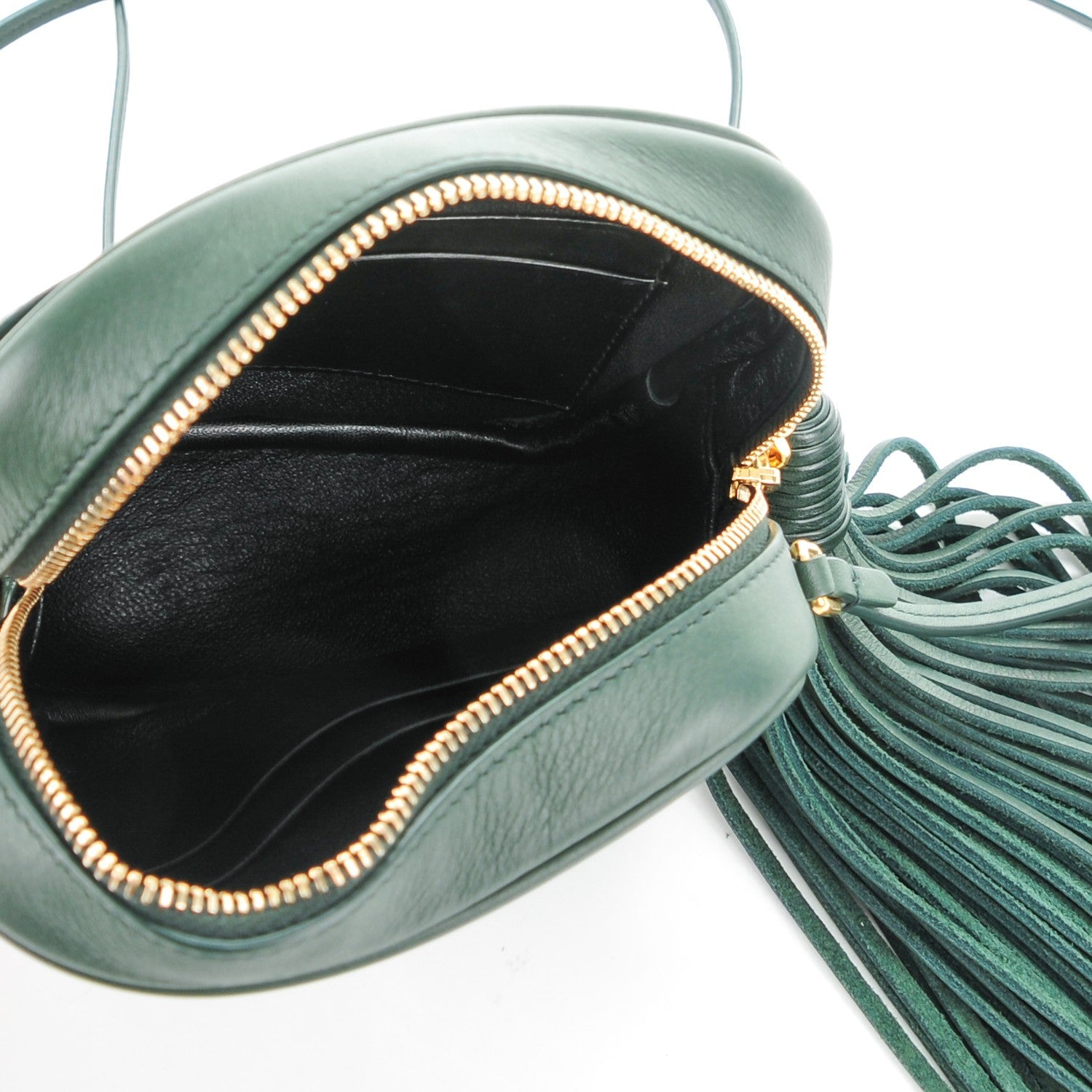 Saint Laurent Nappa Monogram Blogger Bag New Vert Fonce 5 of 6