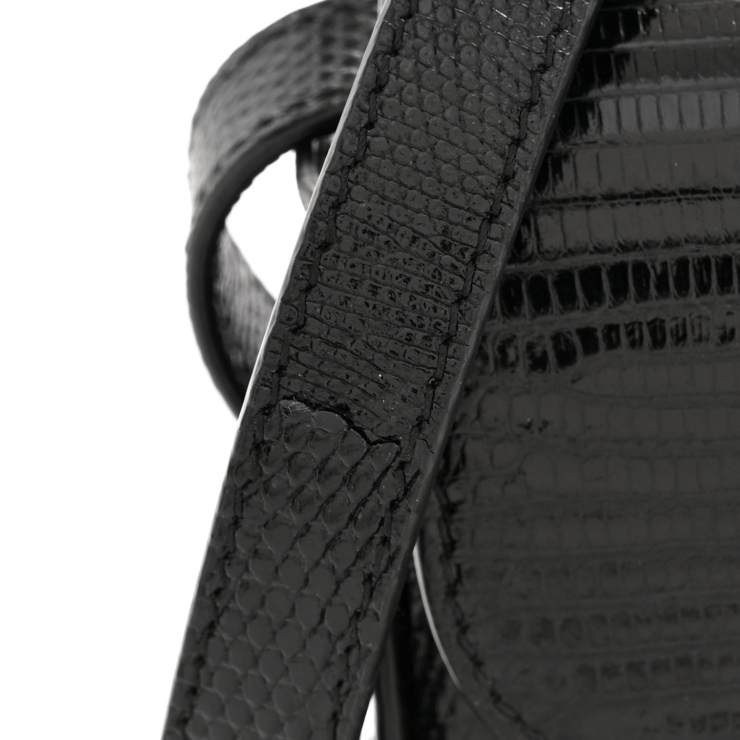Lizard Mini Claude Black