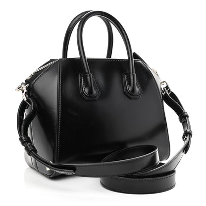 Givenchy Shiny Lord Calfskin Mini Antigona Black 3 of 14