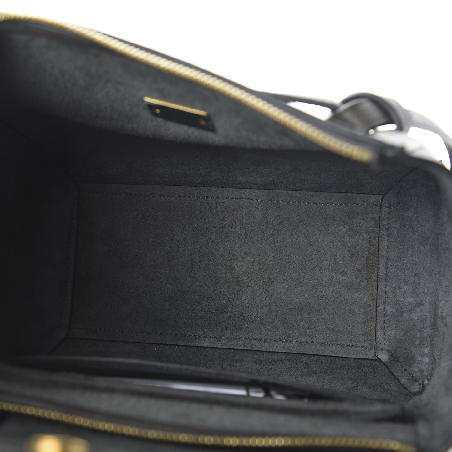 Baby Grained Calfskin Micro Belt Bag Grey