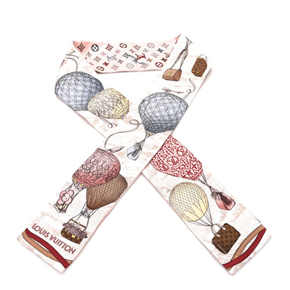 Louis Vuitton Silk Monogram Up And Away Bandeau Rose Clair 1 of 3