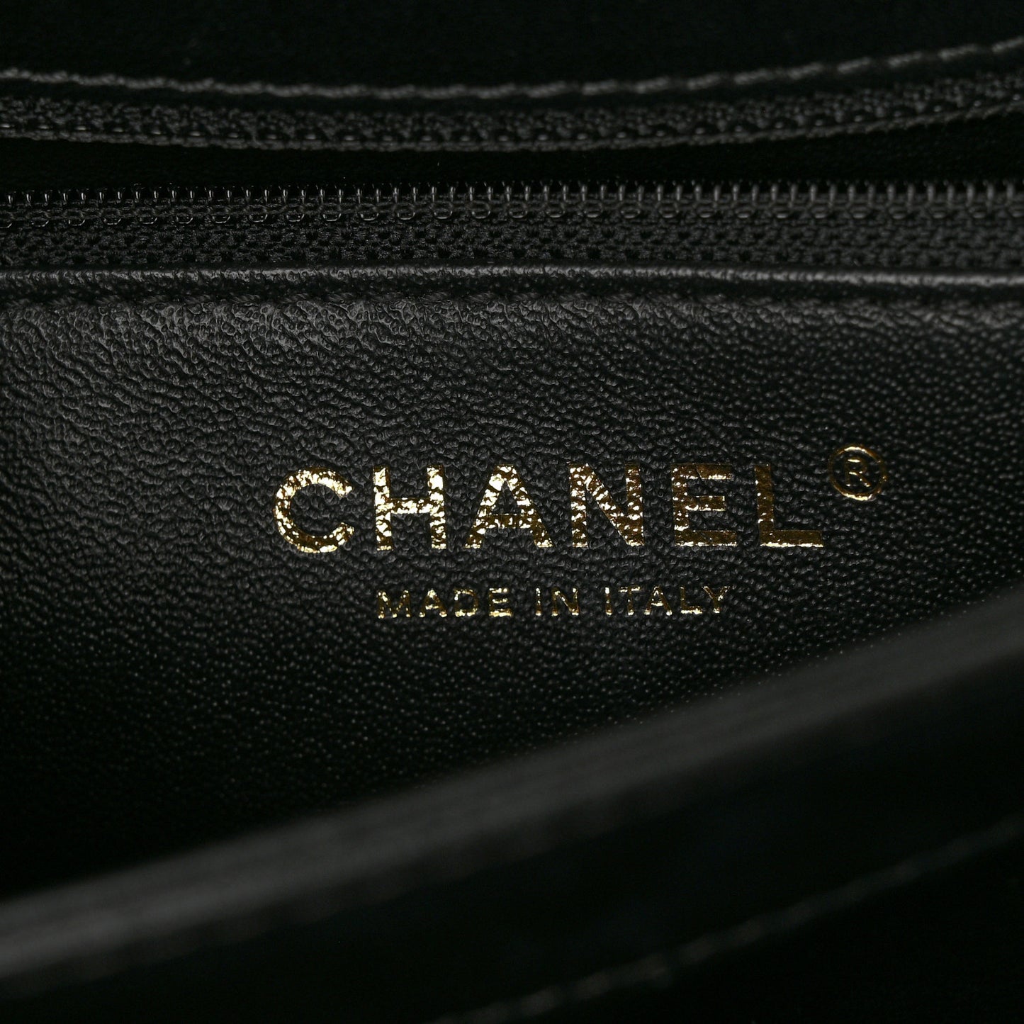Lambskin Quilted Medium Trendy CC Flap Black