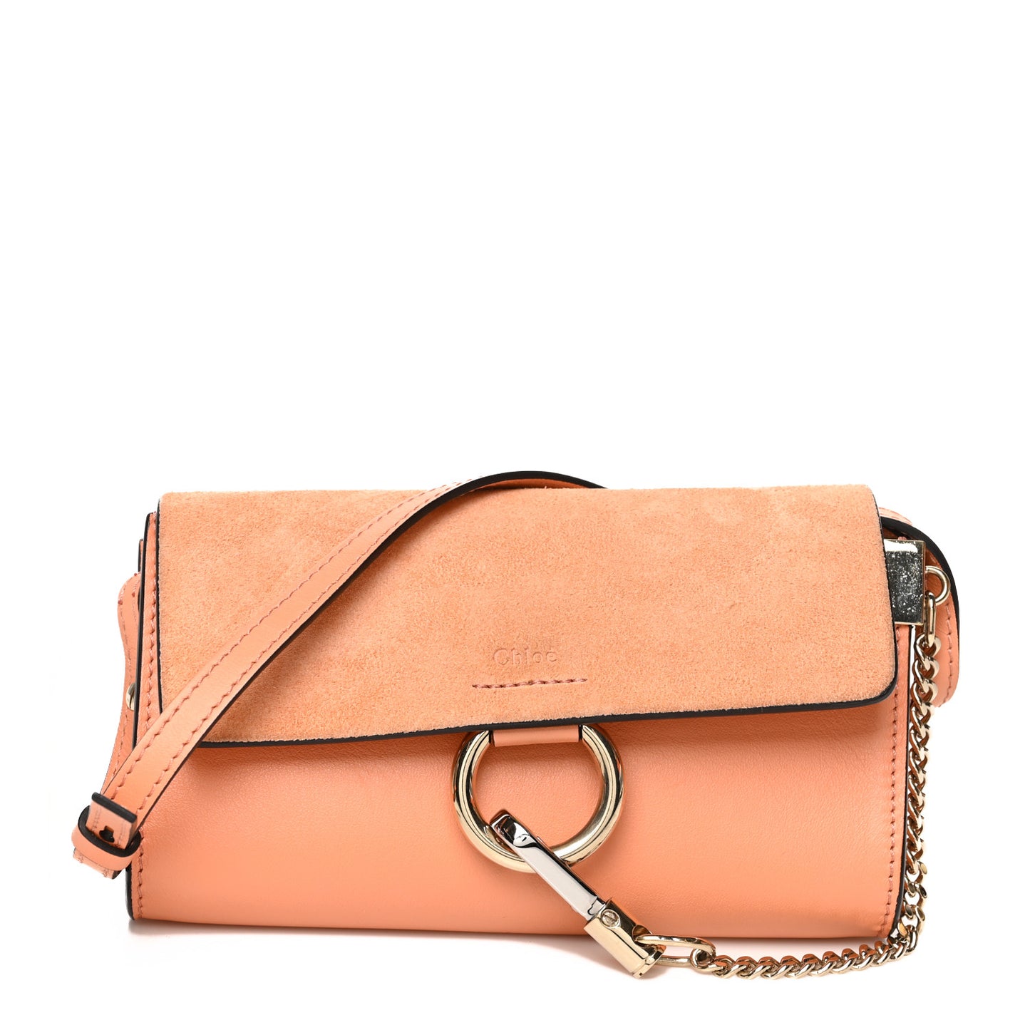 Calfskin Mini Faye Shoulder Bag Canyon Sunset