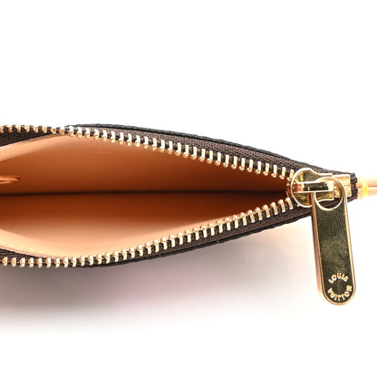 Louis Vuitton Monogram Cherry Blossom Key Pouch Brown 5 of 7