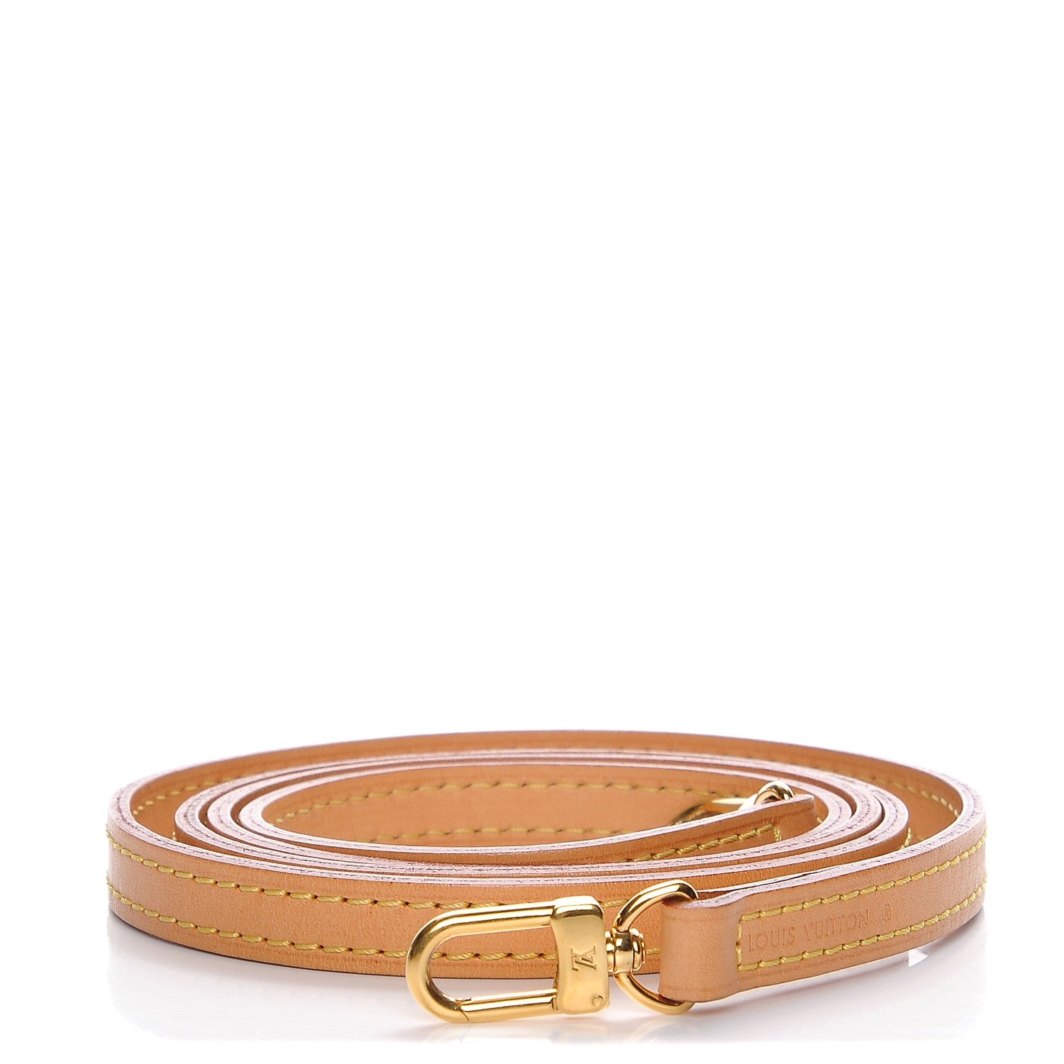 Louis Vuitton Vachetta 12mm Long Shoulder Strap VVN 1 of 5
