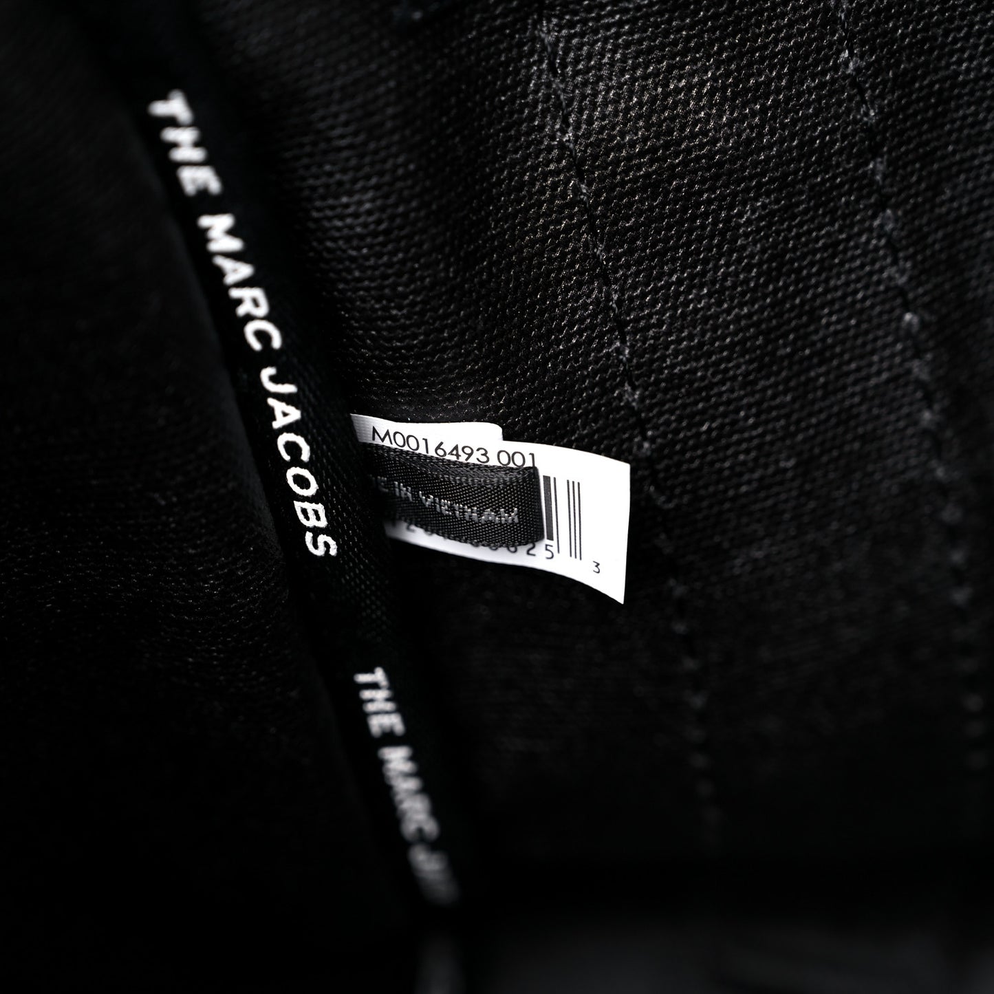 Cotton Canvas Mini The Traveler Tote Bag Black