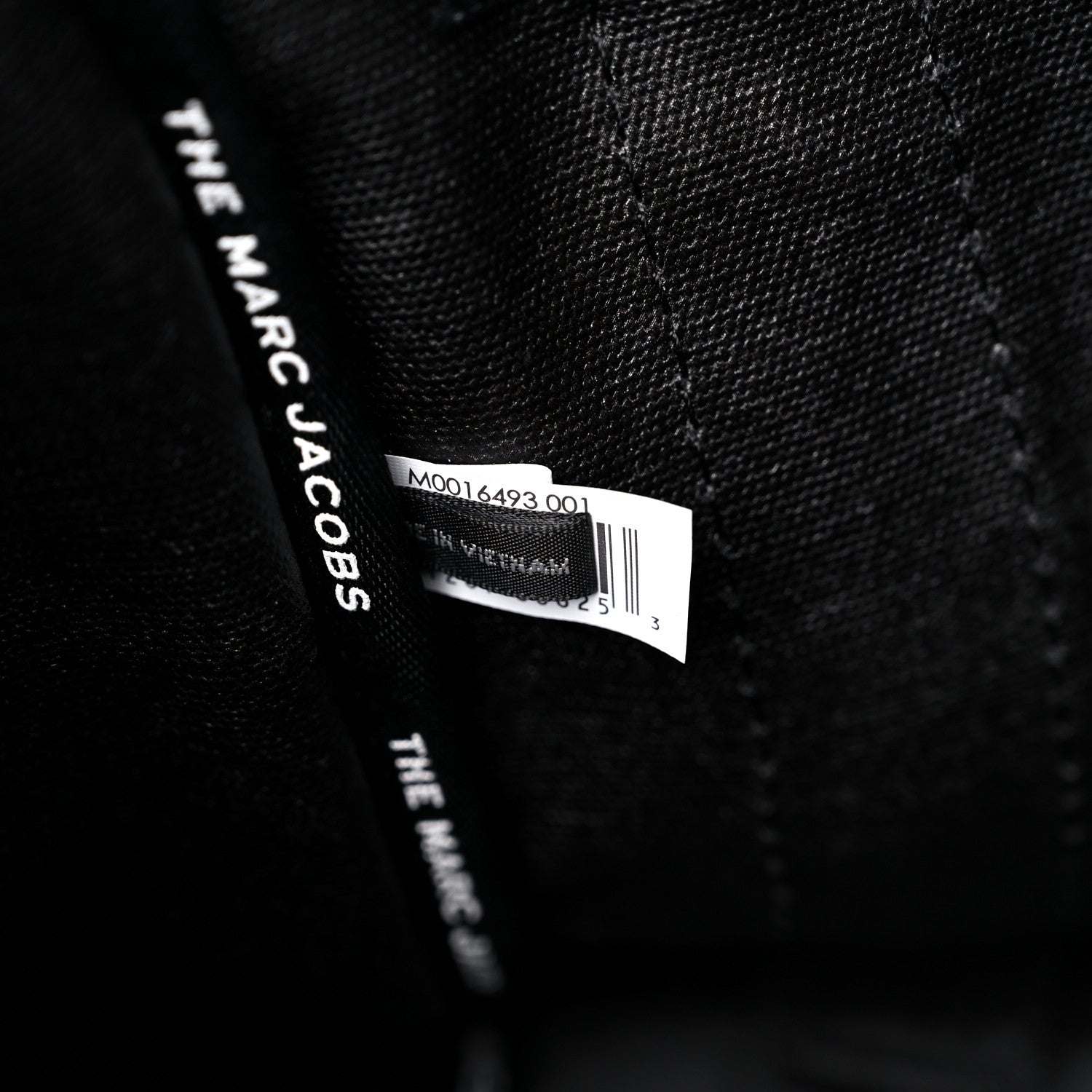Marc Jacobs Cotton Canvas Mini The Traveler Tote Bag Black 7 of 10