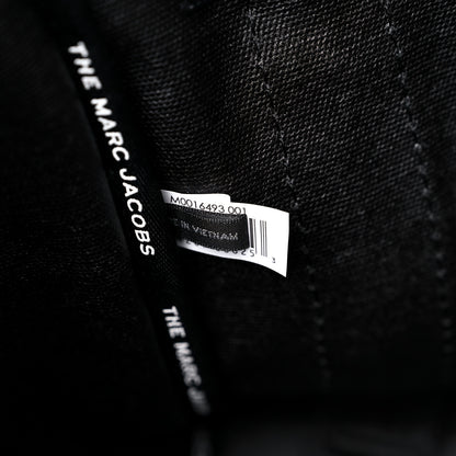 Marc Jacobs Cotton Canvas Mini The Traveler Tote Bag Black 7 of 10