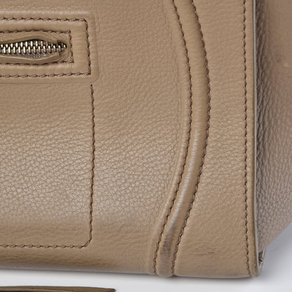 Celine Supple Calfskin Medium Phantom Luggage Beige 11 of 21
