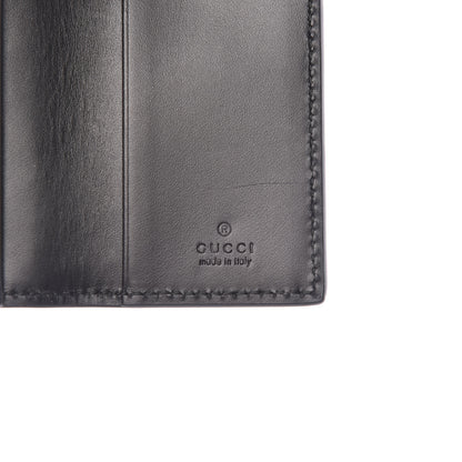 Gucci Guccissima Signature Dorian 6 Key Holder Case Black 6 of 8
