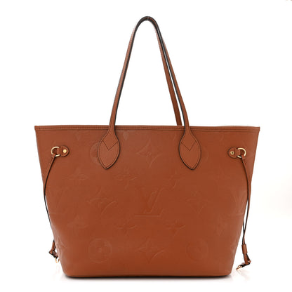 Louis Vuitton Empreinte Monogram Giant Neverfull MM Cognac 1 of 11
