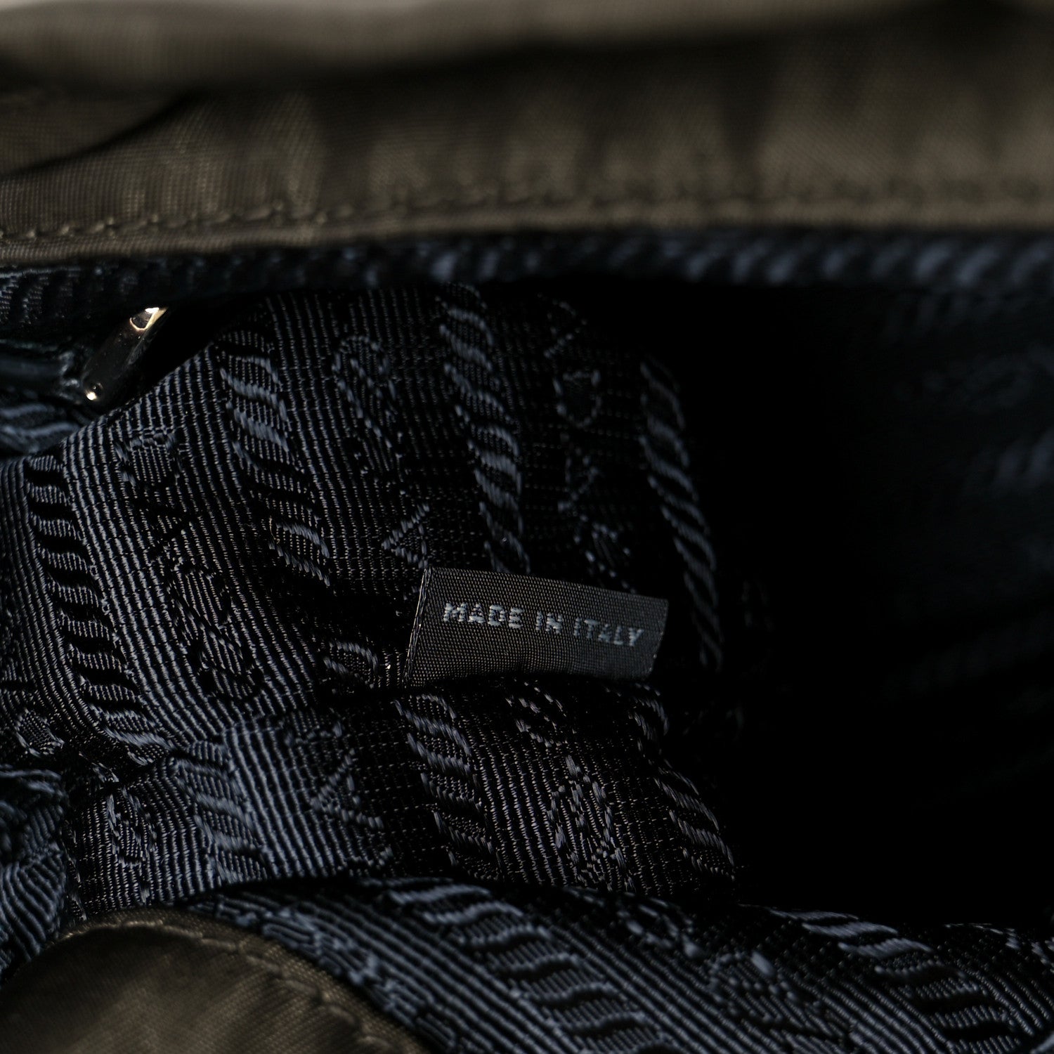Prada Nylon Vela Medium Backpack Tundra 8 of 11