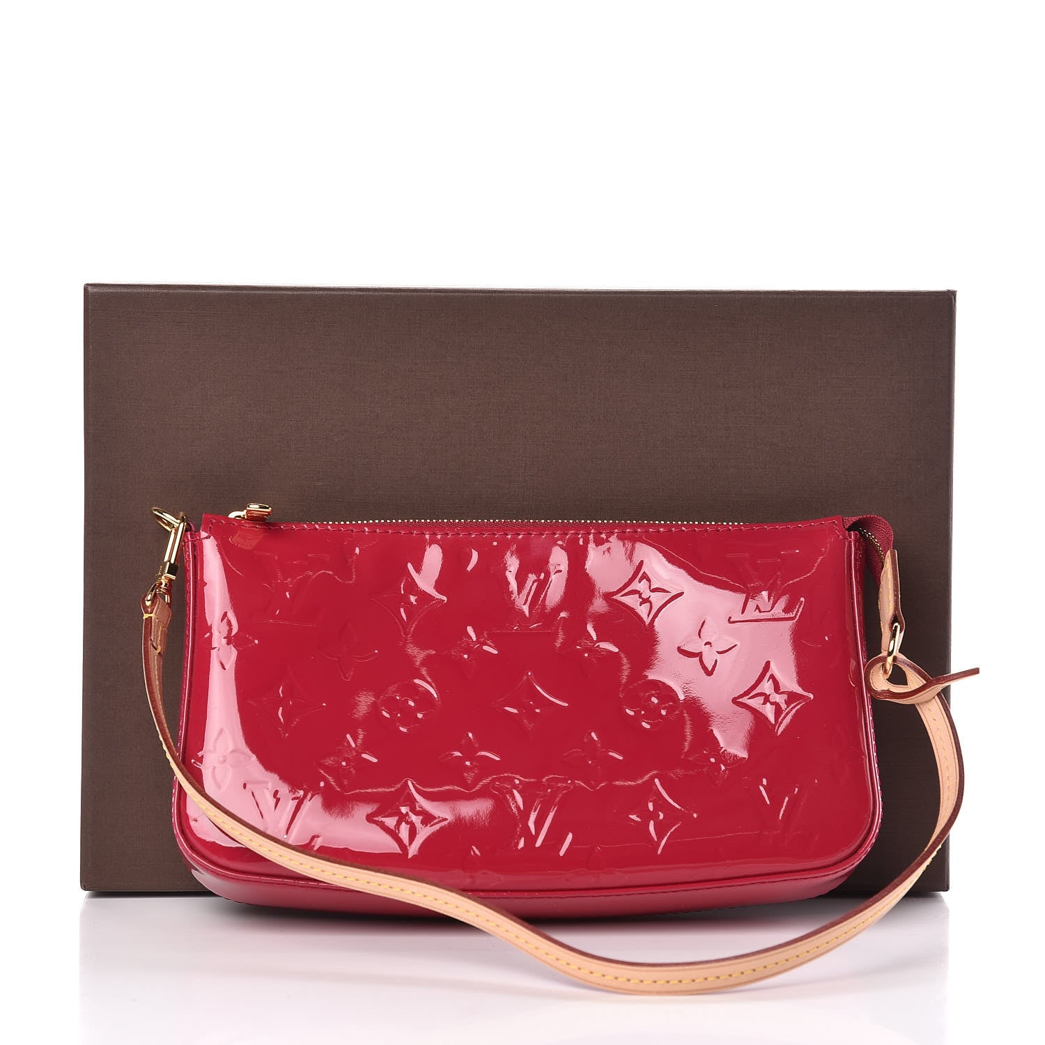Louis Vuitton Vernis Pochette Accessories NM Rose Indien 11 of 11