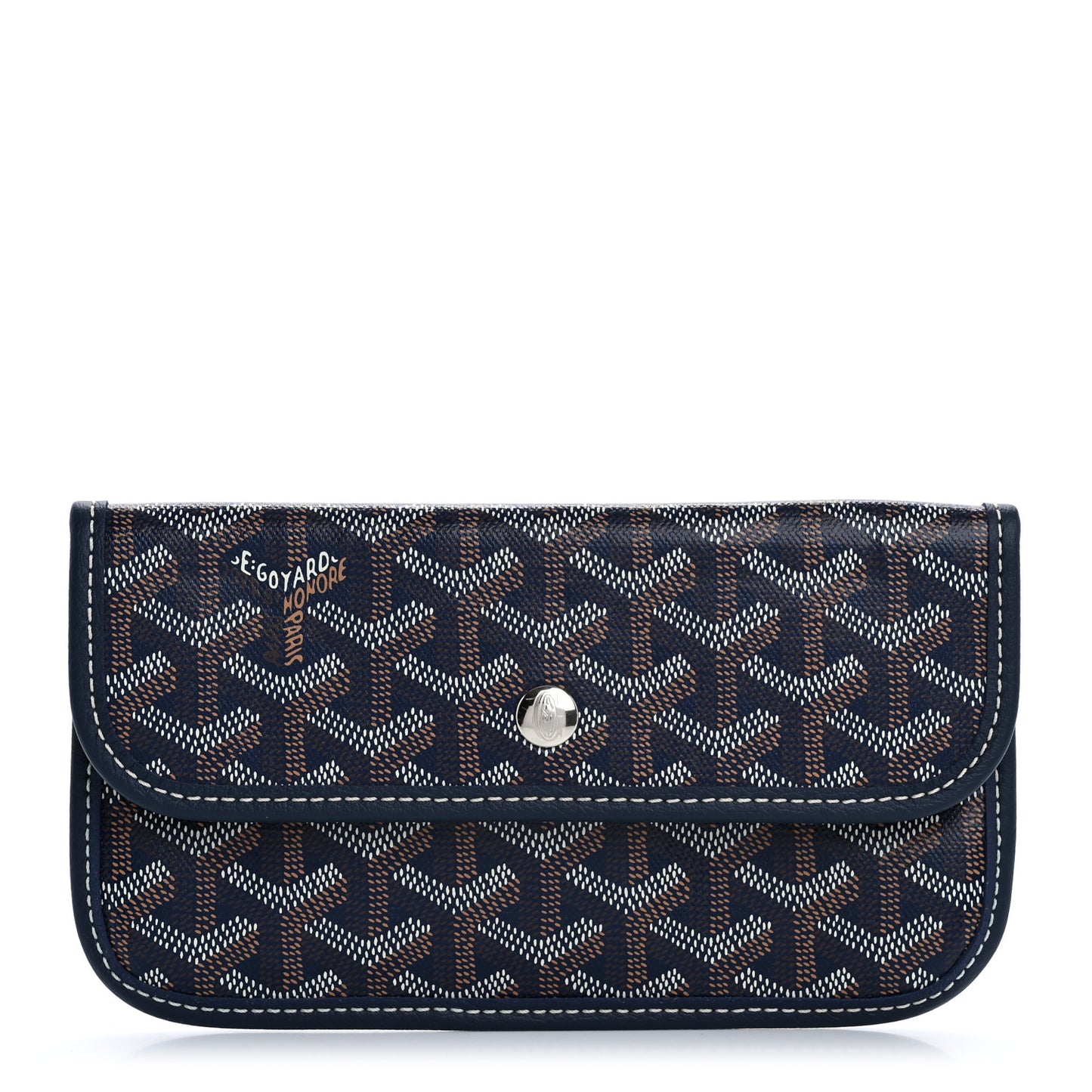 Goyardine Pouch Navy