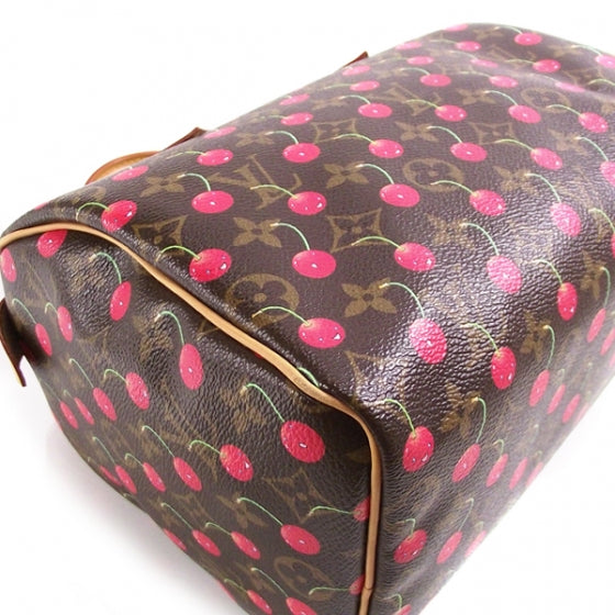 Louis Vuitton Monogram Cerises Speedy 25 5 of 9