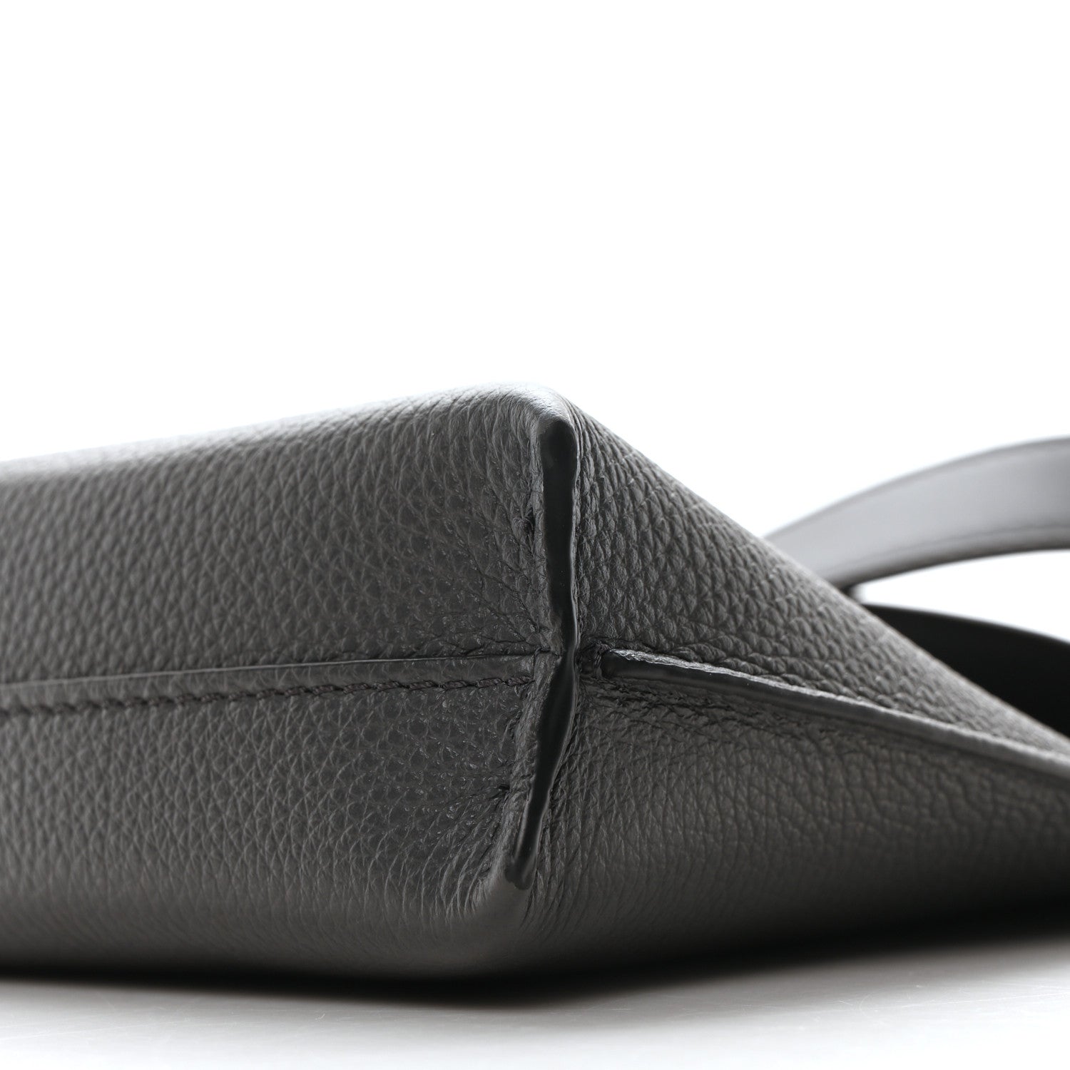 Loewe Soft Grained Calfskin Vertical T-Pocket Crossbody Bag Anthracite 8 of 10