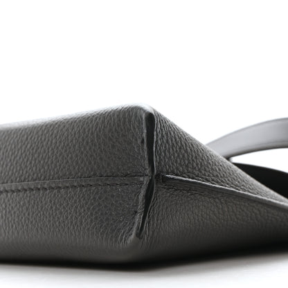 Loewe Soft Grained Calfskin Vertical T-Pocket Crossbody Bag Anthracite 8 of 10