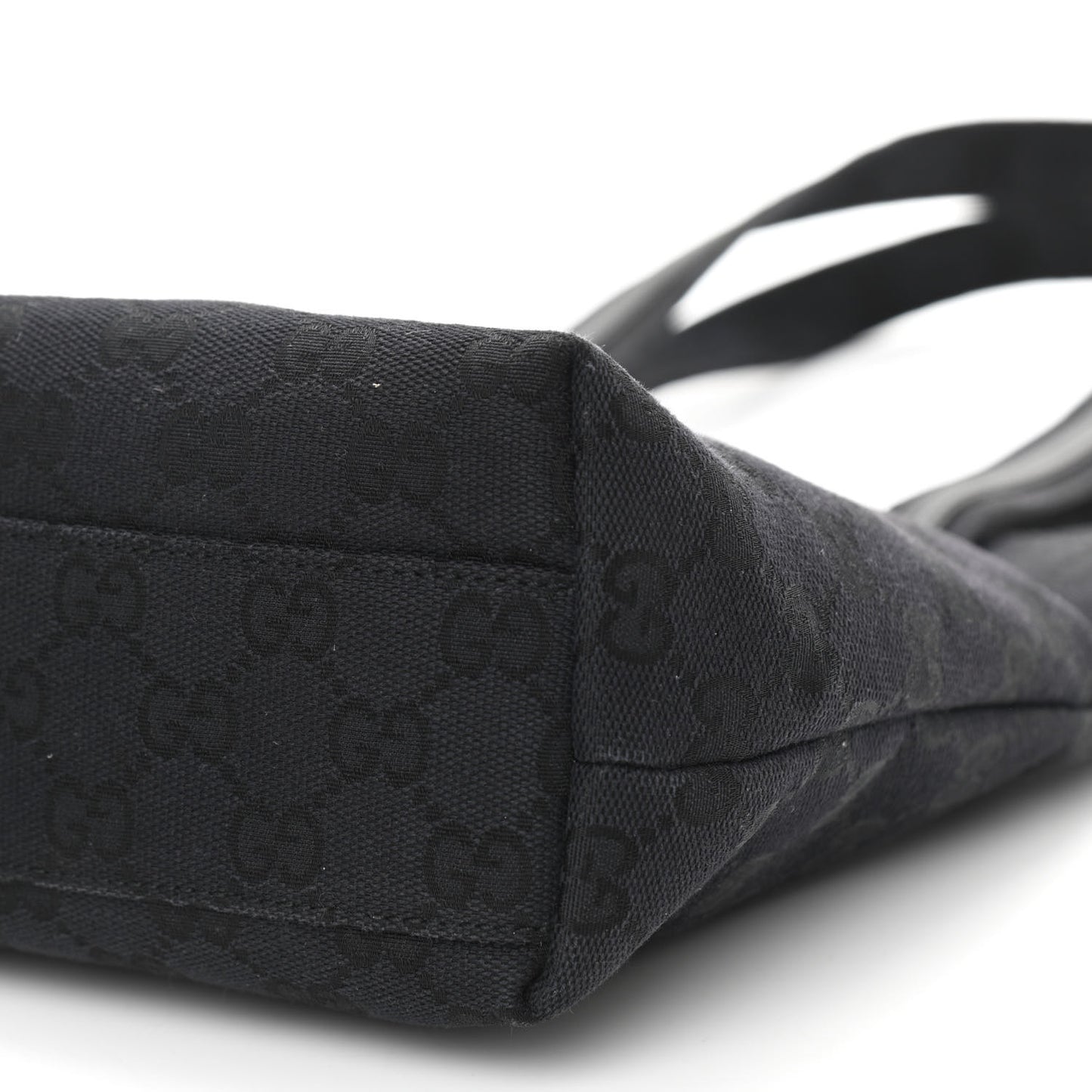 GG Plus Small Monogram Tote Black