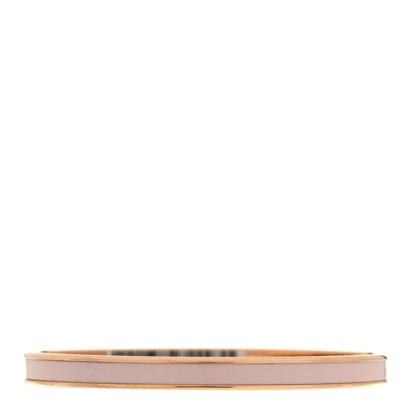 Enamel Printed Extra Narrow Fusion Bracelet 65  Rose Candeur Poussin
