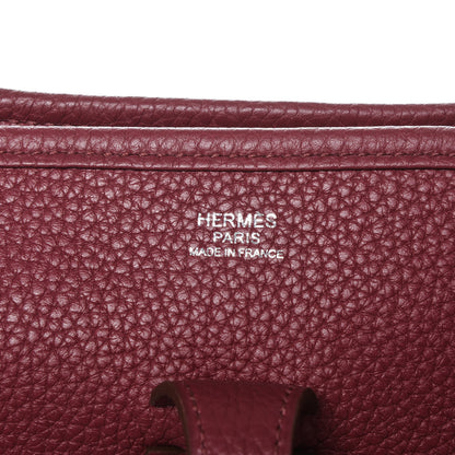 Hermes Taurillon Clemence Evelyne III PM Rubis 7 of 7
