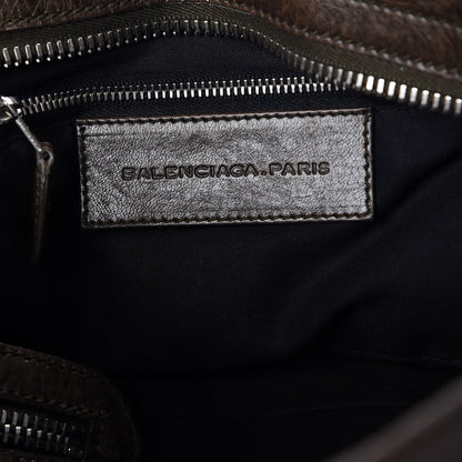 Balenciaga Agneau Giant 21 Silver Hardware City Dark Brown 7 of 17